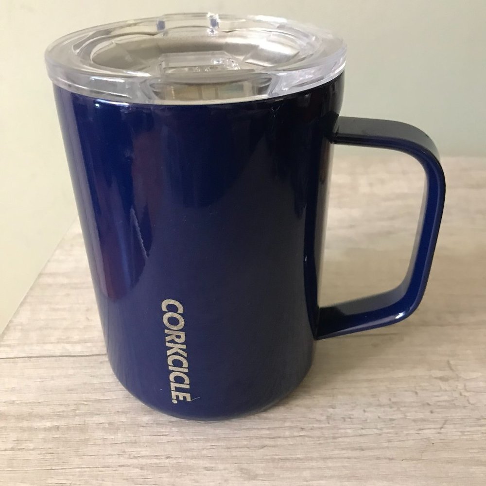 NEW BLUE CORKCICLE INSULATED MUG BUDDHA FLYING POINT SPORT